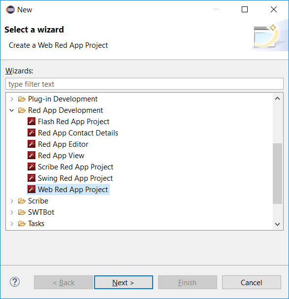 sdk selectwizard webapp